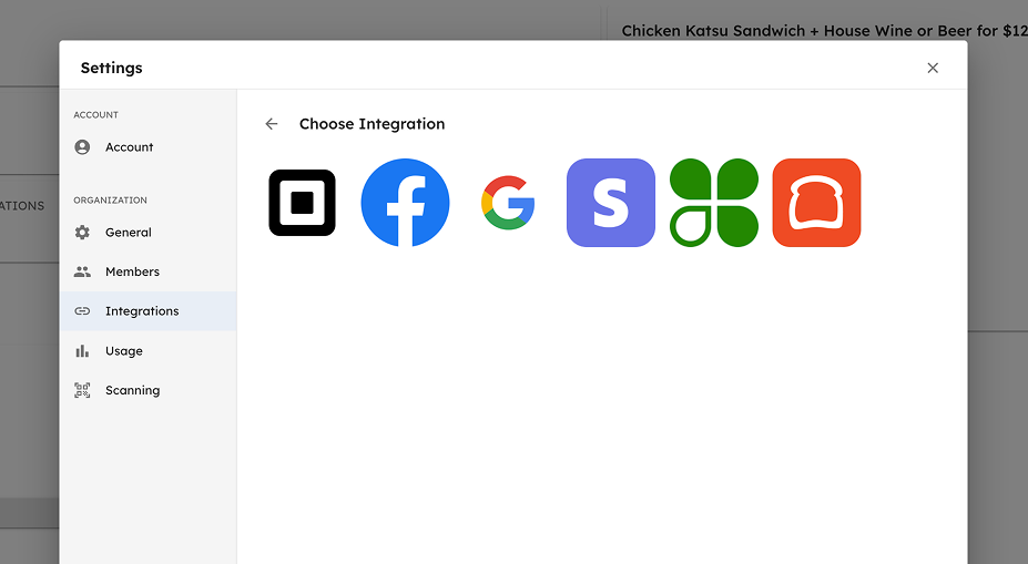 POS Integrations + Standalone Mode